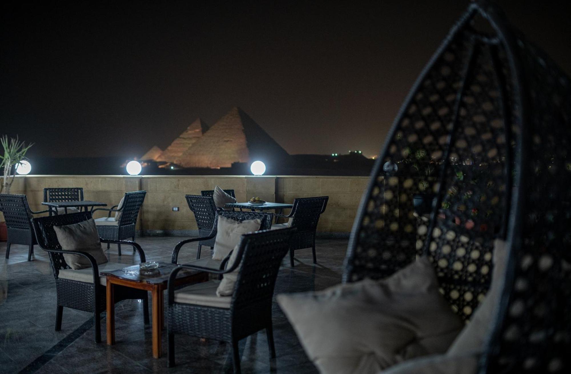 Gardenia Pyramids View Inn Nazlet el-Sîsi Exteriér fotografie