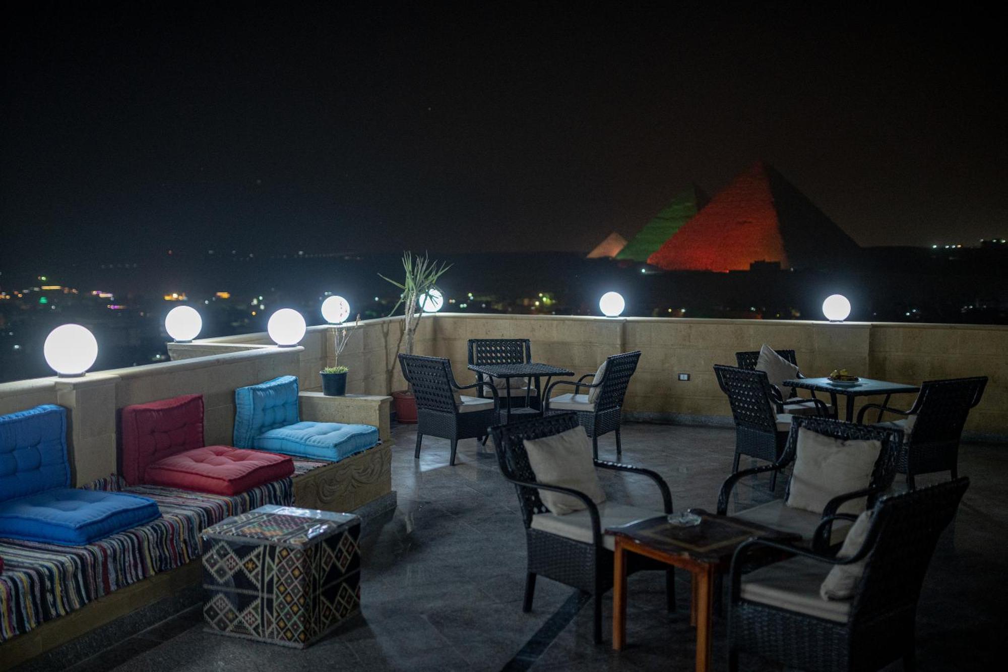 Gardenia Pyramids View Inn Nazlet el-Sîsi Exteriér fotografie